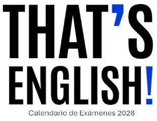 That’s English! Calendario de exámenes